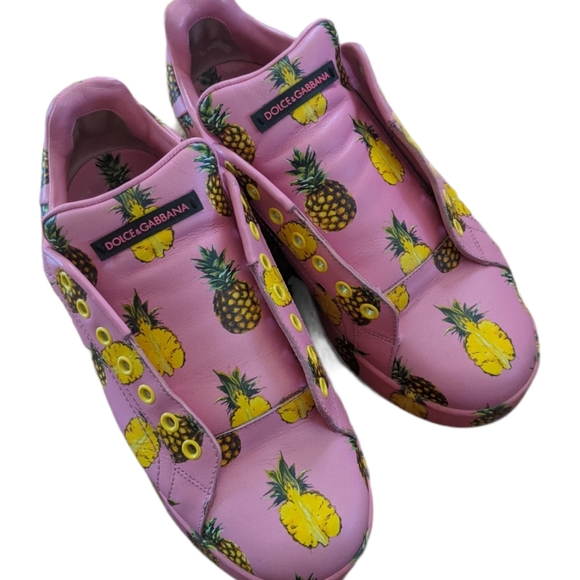 Dolce and Gabbana Pineapple Sneaker - Picture 11 of 14